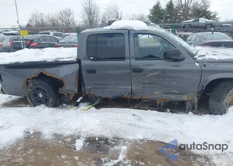 2003 Dodge Dakota Slt z USA, uszkodzony, nr VIN 1D7HL48N43S354023